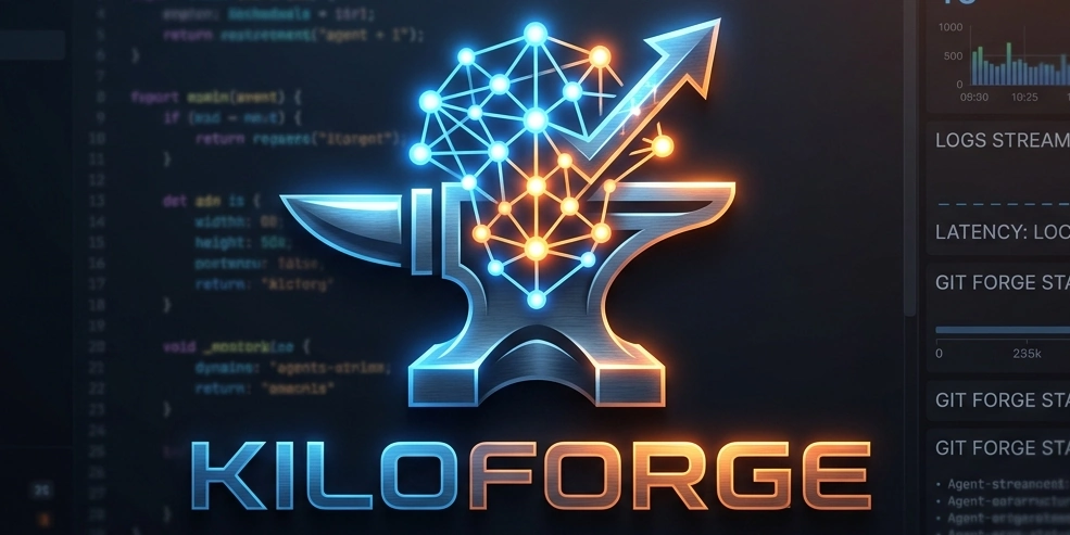 Kiloforge Logo Hero